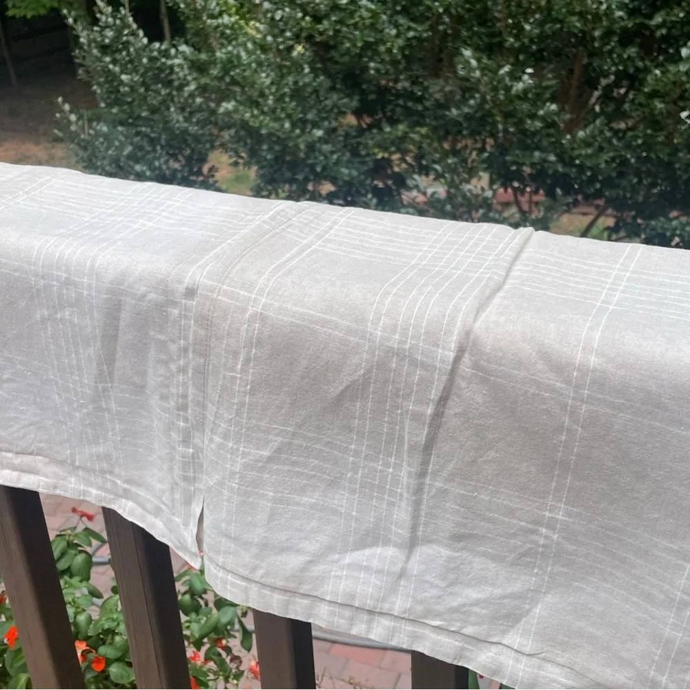 Crate&Barrel QUINN LINEN 2/ STANDARD SHAM 20x26in/51 x66cm